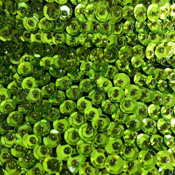 Vintage JC Lime Green Sequin Baseball hat - Picture 8 of 10